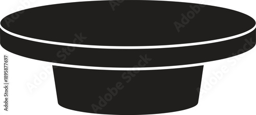 Table icon. Furniture, interior design, home, dining. Vector illustration