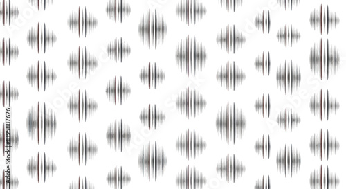 Abstract geometric pattern with vertical lines and diamond shapes, monochrome texture