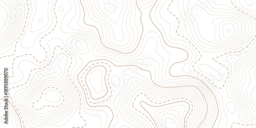 Abstract topographic contours map background. Topography lines and circles background. Topographic map Patterns,topographic line contour map background, geographic grid map, stock vector illustration.