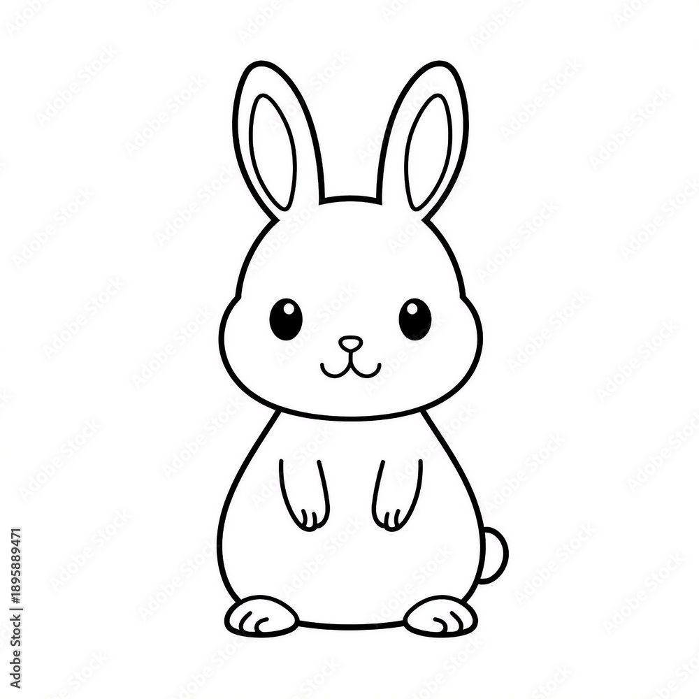 Obraz premium cute rabbit