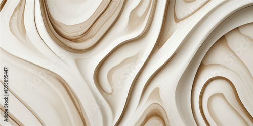 A natural wood texture background featuring a dry sand pattern with brown grain waves and yellow desert dunes for a textured summer beach material