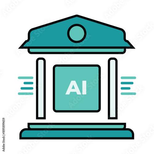 AI governance Outline Soft Color