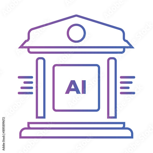 AI governance Outline Gradient