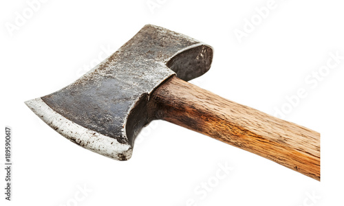 Battle Axe - Tactical Battle Axe Isolated on White Background