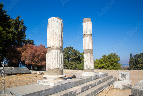 Kos island Asklepion ancien...