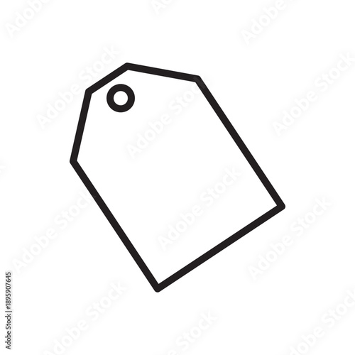 blank price tag. price tag icon. 