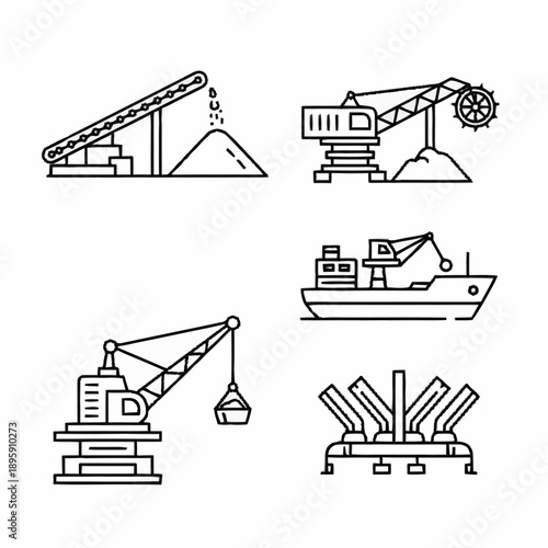 Industrial Machines and Equipment for Heavy Industry.