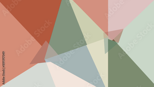 Abstract geometric background with overlapping translucent shapes.