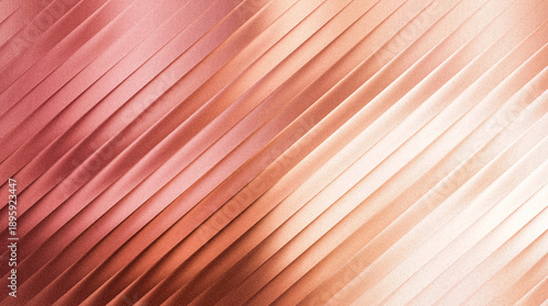 Canvastavla Grainy abstract background texture of pleated fabric or paper in shades of rose