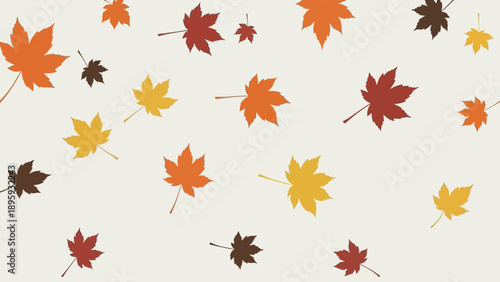 Autumn's gentle descent a psychology of seasonal transition and the tranquil beauty of nature's vibrant, falling foliage, inspiring serene reflection