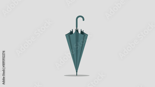 Abstract illustration of an umbrella, symbolizing protection and sheltering from psychological turmoil or life's challenges. The image invokes feelings of safety and resilience