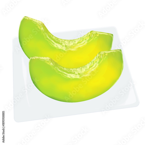 メロン_農業_フルーツ_デザート