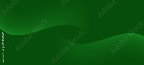 Abstract green wavy art background. Vector EPS 10