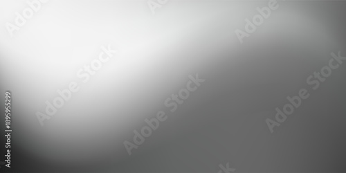 Light Silver, Gray vector blurry bright background. Shine colored background in brand-new style with gradient.modern