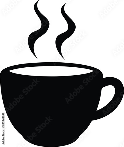 Abstract black and white curved shape filling most of the frame