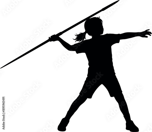 vector illustration of a golfer