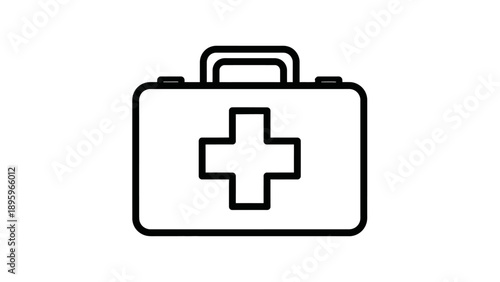 Medical First Aid Kit Box.