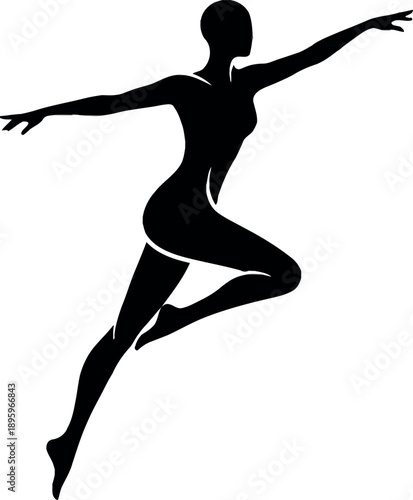 ballet dancer silhouette