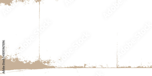 Vintage wood frame design with antique paper texture and black grunge border illustration vector element on blank retro nature pattern