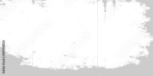 Abstract black ink splatters and messy paint stains create a distressed grunge texture on a vintage paper background with a dirty retro border element