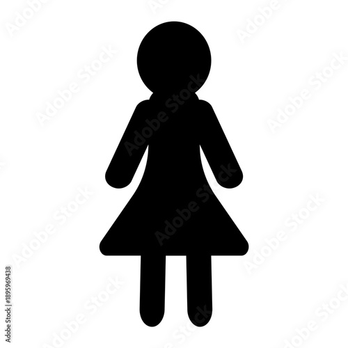 An artistic representation of female identity featuring soft lines and a sophisticated minimalist style