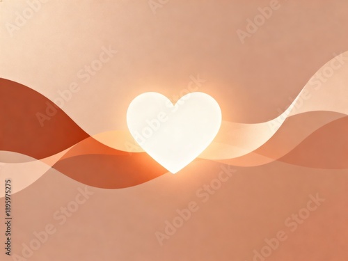 Abstract Love and Relationship Valentine’s Concept