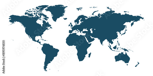 World map, earth icon svg cut file. Isolated vector illustration.