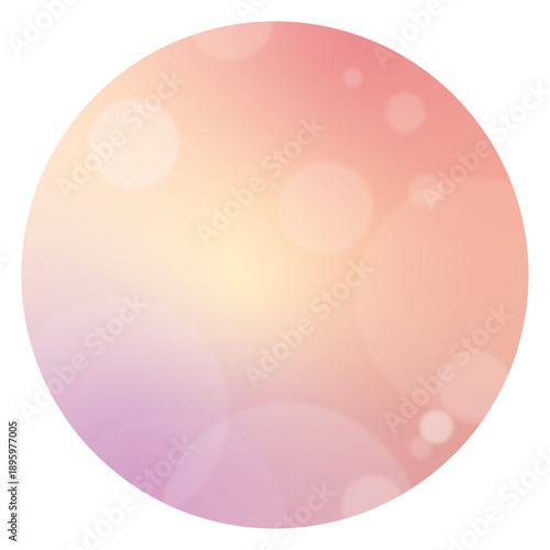 色や光が綺麗な円