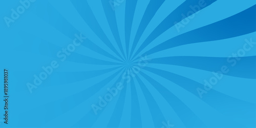 Vector sunray stripe background. Light sunburst glowing background. Sunburst pattern summer social banner. vector illustration pattern beam rays. Spiral radial striped backdrop design.