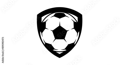Soccer ball emblem