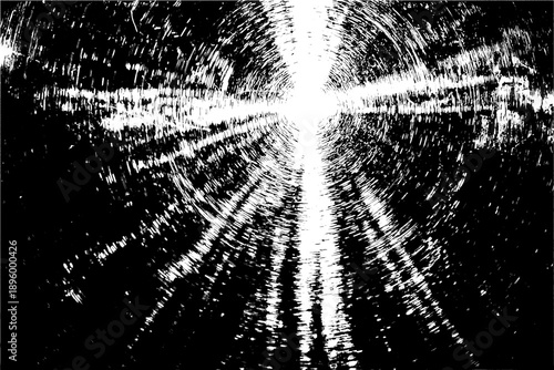 SUN - Sunlight seen through a scratched transparent surface