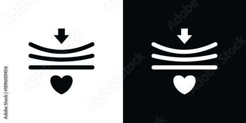 resilience Icon Sheet Black And White