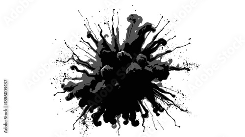 A towering snow-capped mountain peak stands majestically amidst green vegetation under a clear blue sky,