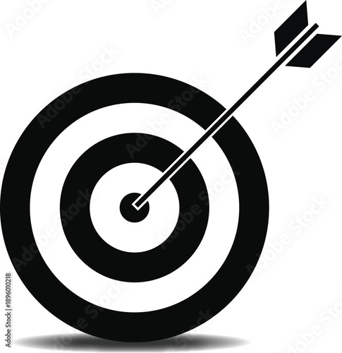 dart hitting the target