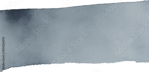 Blue gray watercolor brush stroke texture