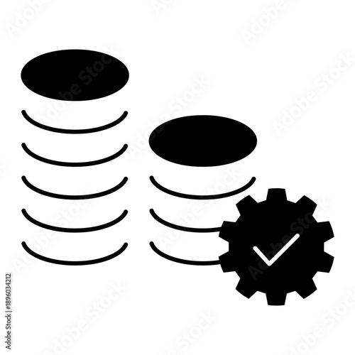 Maintenance vector icon. Technical support Illustration sign. Installing updates symbol. Bow logo.
