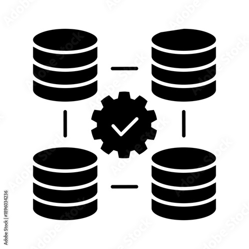 Maintenance vector icon. Technical support Illustration sign. Installing updates symbol. Bow logo.