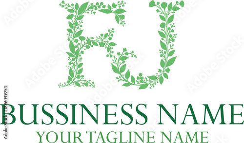 FJ F fj initial logo | initial based abstract modern minimal creative logo, vector template image. luxury logotype logo, real estate homie logo. typography logo. initials logo