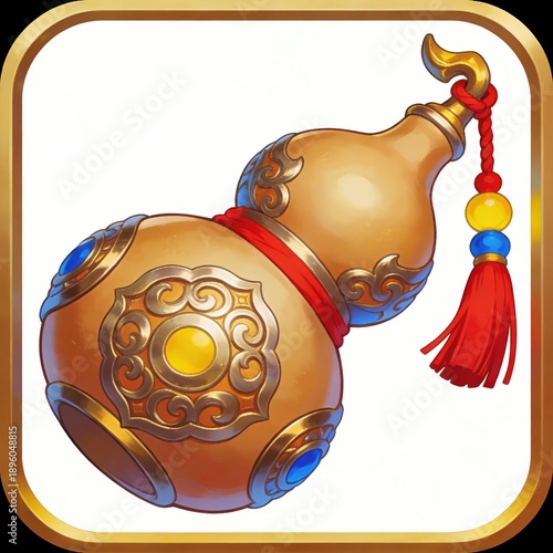 Chinese ancient style texture gourd