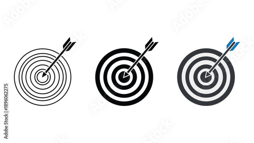 Target with arrows hitting the center of the board