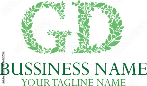 GD G gd initial logo | initial based abstract modern minimal creative logo, vector template image. luxury logotype logo, real estate homie logo. typography logo. initials logo