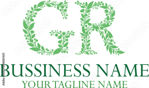 GR G gr initial logo | initial based abstract modern minimal creative logo, vector template image. luxury logotype logo, real estate homie logo. typography logo. initials logo