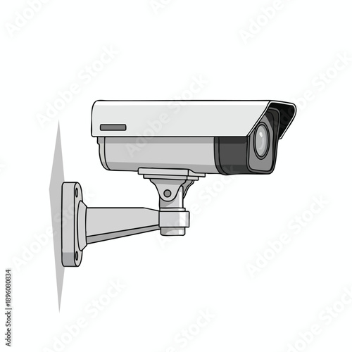 Security Camera Illustration