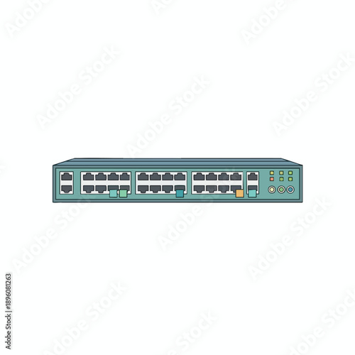 Network Switch Device for Data Centers