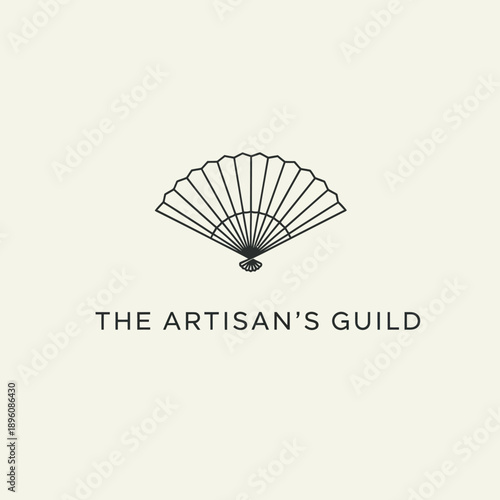 The Artisans Guild Logo with Fan Design.