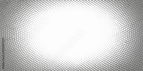 Abstract metallic background featuring a blue and green halftone dot pattern with a digital wave gradient and vector grid texture for an artistic wallpaper design