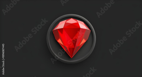ruby, gemstone, jewel, gem, red, precious, crystal, mineral, luxury, sparkle, shine, glossy, faceted, cut, polished, brilliance, clarity, valuable, wealth, royalty, treasure, jewelry, ornament, decora