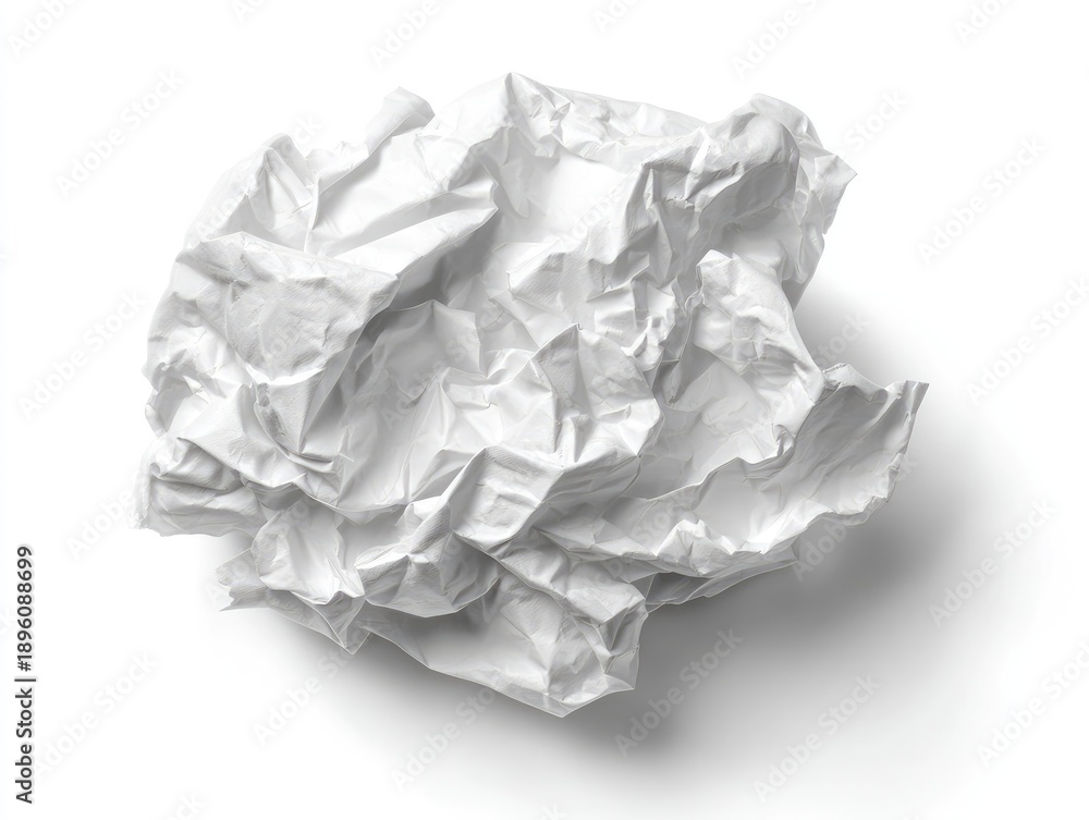 Obraz premium crumpled paper ball