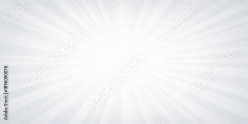 An abstract blue vector illustration featuring a bright sun burst of light rays and glowing flares against a sunny summer sky backdrop for a professional wallpaper design