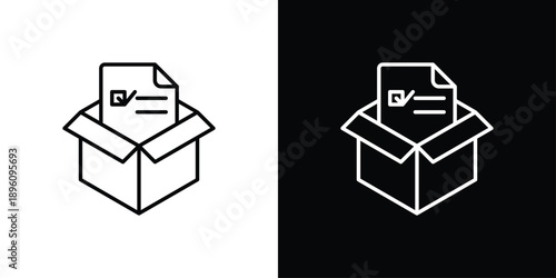 Backlog Icon Sheet Black And White